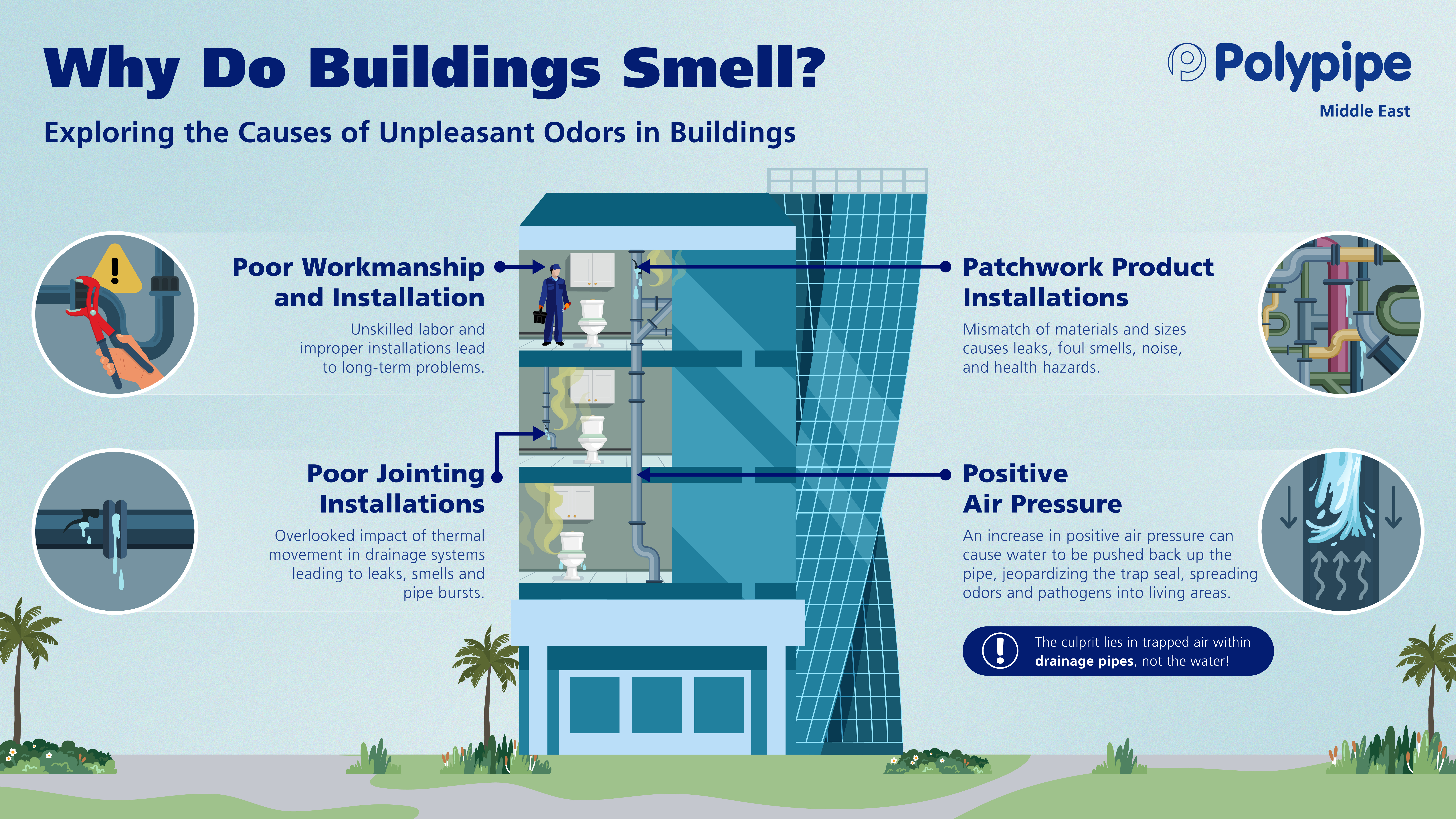 Why Buildings Smell Drainage Solutions