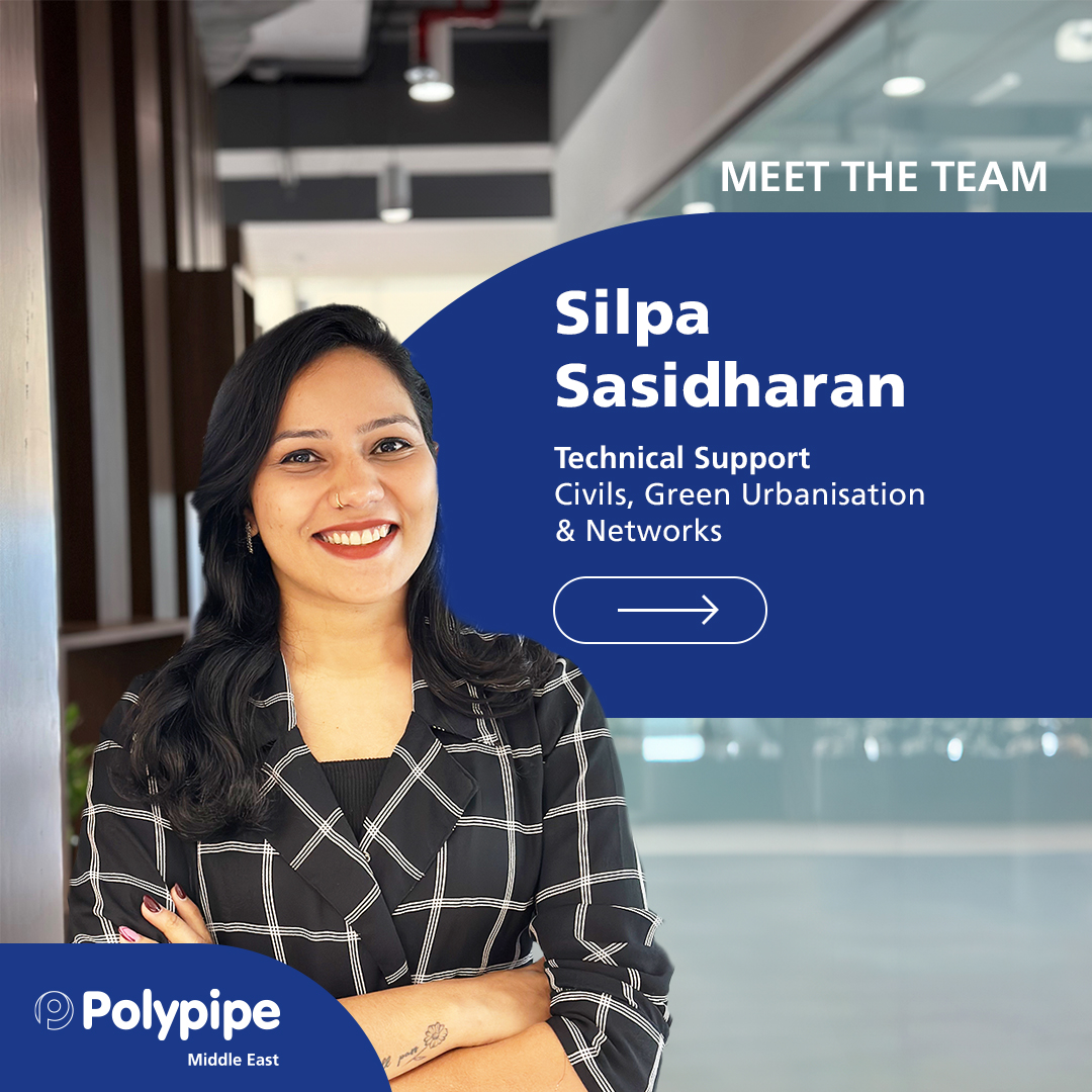 Welcome Silpa Sasidharan to Polypipe Middle East!