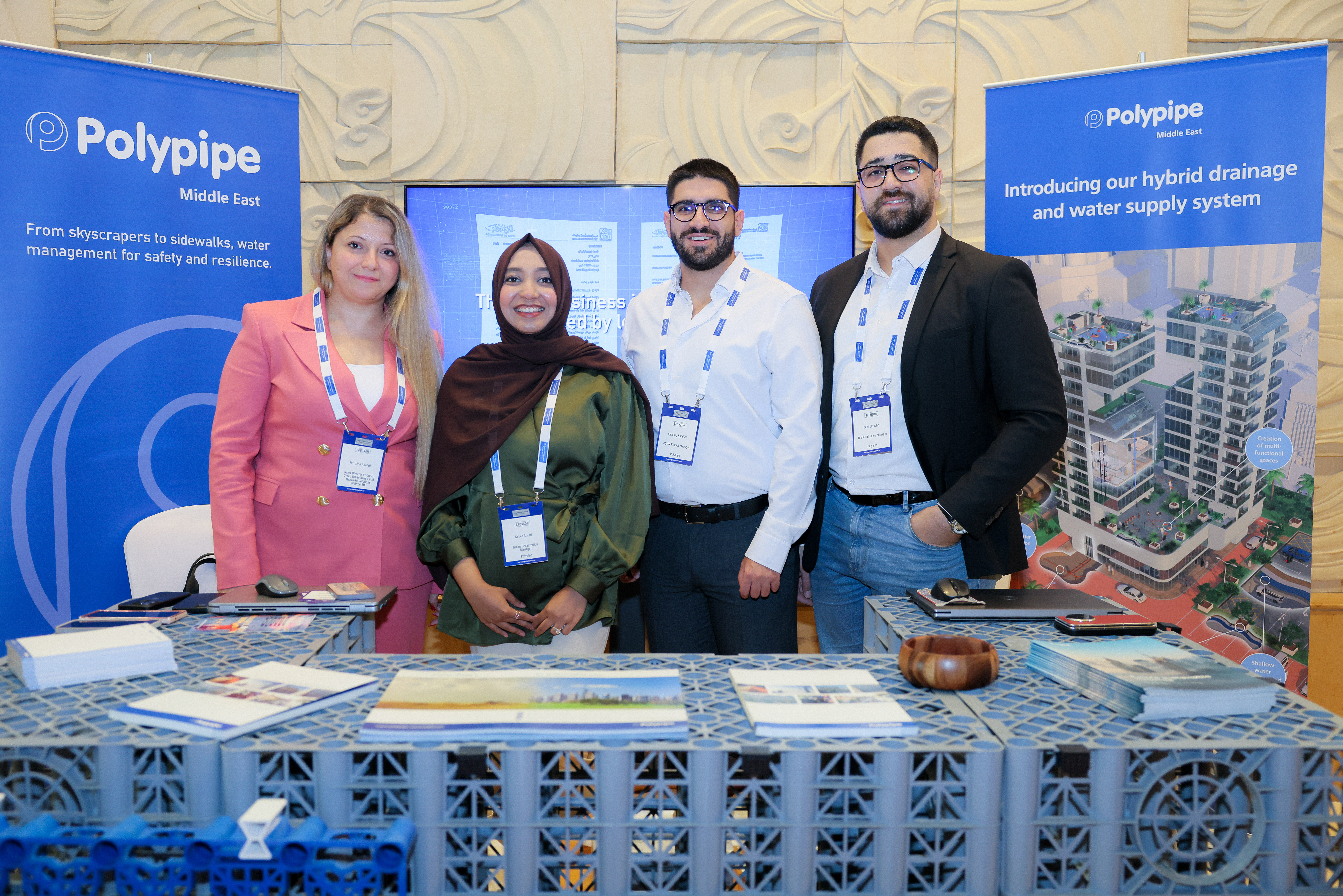 Shaping Water-Resilient Cities: Polypipe Middle East Presents at MENA Stormwater Conference