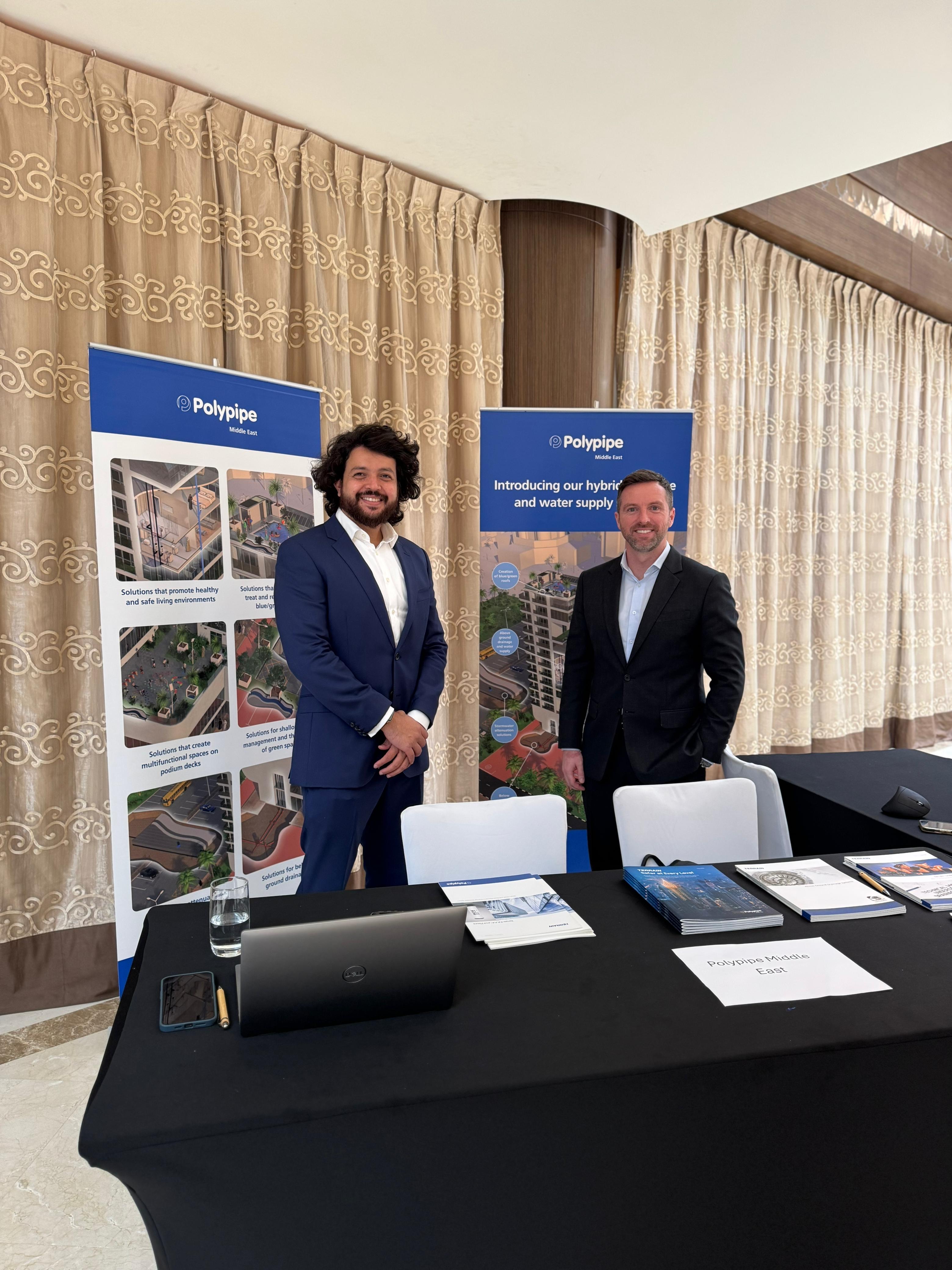 Polypipe at modern buildings summit in Abu Dhabi